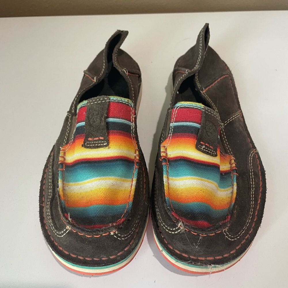Ariat Women's Moccasins with Multicolor Stripes